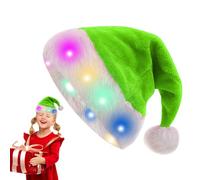 Générique Chapeaux Du Père Noël,Couvre-Chef En Peluche Pour Costume Et Décoration - Bonnet Du Père Noël Drôle Pour Adultes - Pour Adultes Hommes Femmes Fête D'Hiver Déguisement Vacances