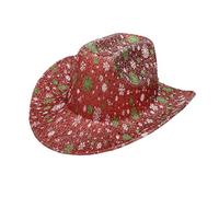 Générique ChapePaillette Décontracté- Cagoule Velo Carnaval Haut-De-Forme De Jazz à Flocons De Neige pour De Noël Carnaval