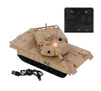 Générique Char Rc | Tank 2.4GHz Radiocommandé | Véhicule Rechargeable Rotation 360° Course Extérieur - Jeu Filles Garçons