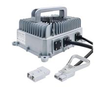 Générique Chargeur de Batterie Haute Puissance 2 000 W pour Chariot élévateur avec 50 A/120 A/175 A/350 A Anderson IP67 pour la Charge des Batteries au Plomb