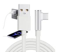 Générique Chargeur de type C Charge rapide, câble USB C Elbow - Câble chargeur USB C à angle droit - 120W de données Cordon de charge rapide Vie quotidienne pour les femmes Men Car, Home