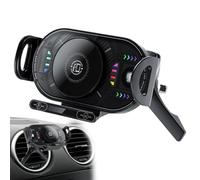 Générique Chargeur De Voiture sans Fil Support Rotatif Anti-Dérapant 15W