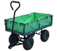 Générique Chariot à Main de Jardin Vert 250 kg,Quincaillerie,Outils,Diables & Chariots de manutention,Vert,15.65KG,145509