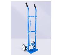 Générique Chariot à roulettes pour Bouteilles d'oxygène - Support de Bouteille de gaz 40/50 L pour hôpitaux, Maisons de Retraite et Usage Domestique - Support de Stockage d'oxygène Durable (Bleu)