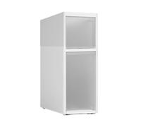 Générique Chariot De Rangement Mince De 2 À 7 Niveaux, Étagère De Rangement avec Tiroirs, Étagère À Épices Roulante avec roulettes Invisibles, for Les Endroits Étroits(Width 16cm,2 Tiers)