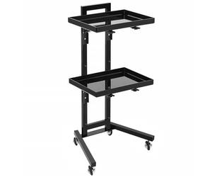 Générique Chariot De Salon, Organisateur Compact Et Robuste, Table Roulante pour Espaces Restreints, pour Bijoux Cosmétiques Centre Spa Station Ongles Formation