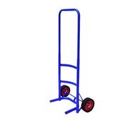 Générique Chariot Porte-Bouteilles de gaz en Acier, Support de Stockage au Sol, Diable Pliable Robuste, capacité 200 kg, Chariot à roulettes pour Plantes, Chariot Porte-b
