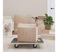 Générique Chariots de Transport 2 pcs rectangulaire 60x40x11,5 cm 250 kg,Entreprise & Industrie, Manutention de matériaux, Palettes & Plates-Formes de Chargement, Gris (Poids 7.03KG)