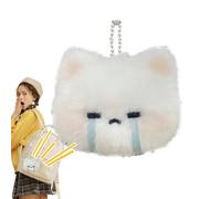Générique Charm de Sac Lapin en Peluche,Décoration Qui Produit Un Grincement pour Les Sacs à Main et à Dos - Porte-Clés Charme et Pendentif Lapin pour Pochette,pour Sac à Main, Pochette et