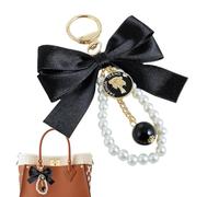 Générique Charme Nœud pour Sac à Main | Pendentif Décoratif Accrochable,Chaîne De Perles Pendentif Voiture Pour Femmes Déclaration | pour Sac Portefeuille à Dos Femmes Hommes Filles Garçons