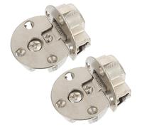 Générique Charnières Invisibles en Alliage de Zinc pour Support de Table Pliante, Charnière Pivotante Réglable 90°, 2 Pièces, Solide et Résistantes aux Rayures, Adaptées pour Portes