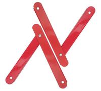 Générique Charnières Robustes Distance des Trous 31 Cm en Alliage D'aluminium Lot de 2 Pièces, Facile à Installer Stabilisateur pour Échelle Pliable Accessoires pour Escabeau