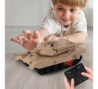 Générique Chars Rc - Tank 2.4GHz Radiocommandé,Véhicule Rechargeable Rotation 360° Course Extérieur | Jeu Filles Garçons