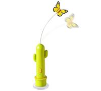 Générique Chat 2 Modes Rechargeable détachable avec Ventouse | D'Enrichissement Pour Chat Adapté aux meubles canapé coin sol jeux extérieur et enrichissement