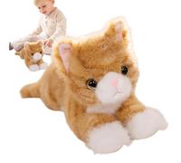 Générique Chat en Peluche Réaliste, Doux et, Décoration Lit, Duveteux | Animaux en Peluche Doux, Et Douillet Pour Déco Chambre, Voiture, Chambre De Bébé, Salle De Jeux, Garçons, Filles,