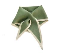 Générique Chat Enfant Fille Color Autumn Winter Knitting Collar Scarf For Outdoor Lacet Homme (Green, One Size)