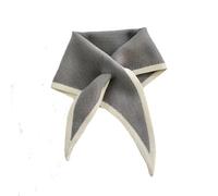 Générique Chat Enfant Fille Color Autumn Winter Knitting Collar Scarf For Outdoor Lacet Homme (Grey, One Size)