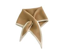 Générique Chat Enfant Fille Color Autumn Winter Knitting Collar Scarf For Outdoor Lacet Homme (Khaki, One Size)