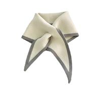 Générique Chat Enfant Fille Color Autumn Winter Knitting Collar Scarf For Outdoor Lacet Homme (White, One Size)