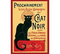 Générique Chat Noir - Rodolphe Salis - 61X91 Cm Affiche/Poster