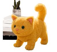 Générique Chat Robot Réaliste - Peluche Chat Électrique - Cadeau Fille Garçon Fils Maman Anniversaire Noël Maison Bureau