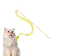Générique Chatouilleur Chat - Bâton Plumes avec Squeaky Jouet Interactif | Forme Serpent Mesh Jouet Chat | Exercice Chasse Divertissement Intérieur - Flexible Léger Résistant Amusementv