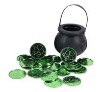 Générique Chaudron À Bonbons Noirs, Bouilloire À Bonbons Saint-Patrick pour Les Cadeaux De Fête, canđy Pièces Monnaie Shamrock La Décoration Maison, Récipient Festif, 1 Chaudron