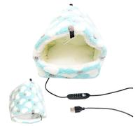 Générique Chauffage De Cage pour Oiseaux | Lit en Forme De Caverne - Jouet en Forme De Hamac Accrochable sur Cage,pour Inséparable Conure Canari Lapin Cochon d'Inde Chinchilla Perruche Calopsitte