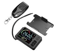 Générique Chauffage de véhicule Portable avec télécommande LCD 12V 24V, idéal pour Le stationnement par Temps Froid, camions et Camping-Cars