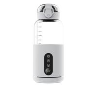 Générique Chauffe-Eau portatif,Chauffe-Eau Portable pour Formule bébé Capacité de 300 ML,Chauffe biberon Nomade sans Fil,Facile à Transporter et adapté aux Voyages