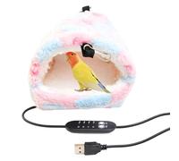 Générique Chauffe-Oiseau pour Cage - Lit en Forme De Caverne - Maison Perroquets,pour Inséparable Conure Lapin Cochon d'Inde Chinchilla Perruche Calopsitte