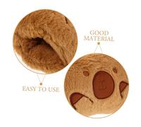 Générique Chaufferette Douce Peluche Capybara Design Portable pour Bureau et Dortoir Coussin Chauffant Multifonctionnel et Confortable pour Froides Hiver
