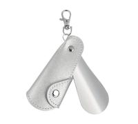 Générique Chausse-pied pliable en acier inoxydable, porte-clés portable, idéal for la maison ou les voyages Pour hommes, femmes et seniors(Silver)