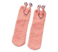 Générique Chaussette a Paillette Chaussettes Fourrées Femme Cadeau Homme Noel Polaire Chaussons Chausson Cocooning Antidérapante Pilates Hiver Grosse Anti Dérapantes Foot Pantoufle B-Rose