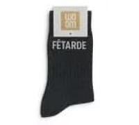 Générique Chaussette à Paillettes - Taille 36-40 ("Fêtarde Noir)
