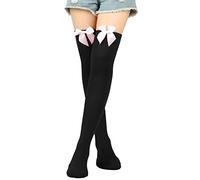 Générique Chaussette Femme Longs Tubes Rayés Chaussettes Pour Femmes Cuisses De Contention Hautes Extra Longues Cuissardes Sexy Haute Women's Over the Knee Socks High Montantes À Hauteur Cuisse Feeme
