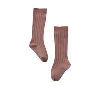 Générique Chaussette Fille Hiver,Chaussette Chaude Enfant,Bébé Nourrissons Tout-petits Filles Middle Chaussettes 1 Pack Arc Côtelé Bas Longs Chaussettes À Volants Jambières D'école
