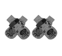 Générique Chaussettes Antidérapantes - Atmungsaktive Baumwolle | Verstellbare Hausschuhe Den Innenbereich Mit Riemen Zum Schutz Der, Rutschfestes Hundezubehör Aus Gummigriff