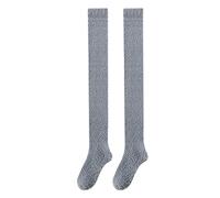 Générique Chaussettes Chaussons Femme Interieur Chausson Chaussette Molletonné Noel Vetement Paillettes Chaude Hiver De Nuit Christmas Antiderapante Fourrées Mitaine Homme Grey