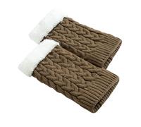 Générique Chaussettes courtes pour bottes d ' hiver, manchettes chaudes en Crochet, chauffe-jambes, câble tricoté, Streetwear, manchettes