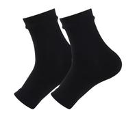 Générique Chaussettes de Compression pour Cheville, 15-25 mmHg, Protection Contre Gonflement et Fasciite Plantaire, Technologie de Compression Graduée, M/L