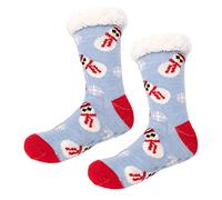 Générique Chaussettes de Noël Chaussons Chaussettes pour Enfants Chaussette Antiderapante Douces en Polaire Hiver Chaussette Chaude Cadeau Noel Adulte pour Filles Garçons