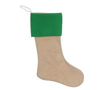 Générique Chaussettes de Noël exquises avec pochette en lin pour transmettre la chaleur du festival (B, One Size)