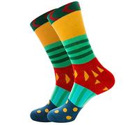 Générique Chaussettes Femmes Originales Soquettes 3538 Femme Chaussettes moyennes unisexes à rayures colorées pour adultes Chaussettes Basses Homme 4346 Soquette Femme 3942 (F, One Size)
