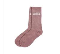 Générique Chaussettes paillettes corsica rose