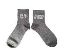 Générique Chaussettes paillettes SOCKS SYMBOL Les démons de minuit