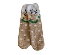 Générique Chaussettes Pilou Femme Antidérapantes Chaussette Laine Polaire Chaud Hiver Chaude Thermique Douce Enfile Anti Derapante Antidérapante Femmes