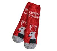 Générique Chaussettes Pilou Femme Chaussette Antiderapante De Lit Chaudes Antidérapantes Hiver Epaisse Antidérapante Polaire Femmes Thermiques Fuzzy Socks Chaude Nuit Pour Dormir Douce Enfile~