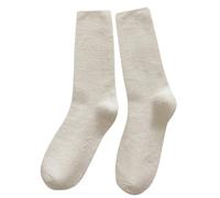 Générique Chaussettes Pilou Femme Chaussette Antidérapante Epaisse Antiderapante Chaudes Antidérapantes Enfile Grosse Hiver Chaud Femmes Laine Grosses Pilou-Pilou Thermique Polaire