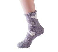 Générique Chaussettes Pilou Femme Chaussette Chaude Antidérapantes Thermiques Douce Femmes Hiver Chaudes Antiderapante Fuzzy Socks Chaud Polaire Laine Enfile De Lit